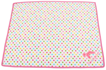 ̖ѕz POLKA DOT BLANKIE sN PUPPIA psA uPbg