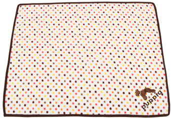 ̖ѕz POLKA DOT BLANKIE uE PUPPIA psA uPbg