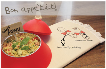 Hp}bg Bon Appetit Serving Mat i` CXhbO LouisDog f