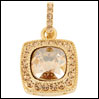 ELpANZT[ PUPPIA psA CUSHION PENDANT S[h `F[t