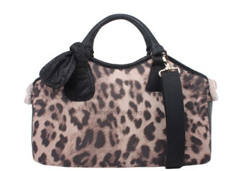 ̃L[obO CXhbO LOUISEDOG Tote Bag leopard