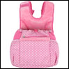 ̃L[obO PINKAHOLIC sJzbN POLKA DOT CARRIER sN