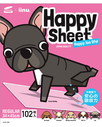 Happy Sheet M[ 102 t`EuhbO nbs[V[c R[`[~iinu