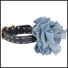 ̎ CXhbO Louis Dog flair collar corsage Navy