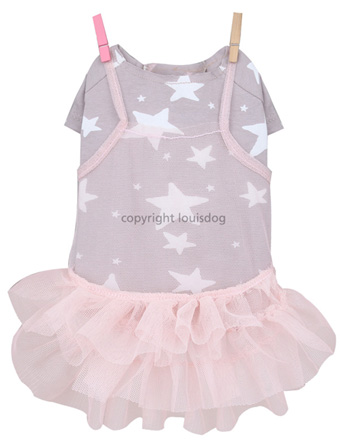 ̕ CXhbO Star Tulle Dress Louisdog s[X