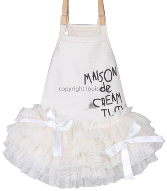 ̕ CXhbO French Tutu Cream Louisdog s[X