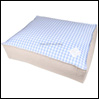  L̃xbh CXhbO Egyptian Cotton Cushion Blue LouisDog