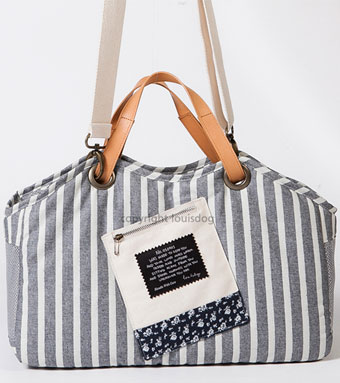 ̃L[obO CXhbO Breezy tote Bag LouisDog