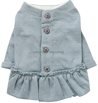 ̕ CXhbO Fancy Cardigan Blue LouisDog
