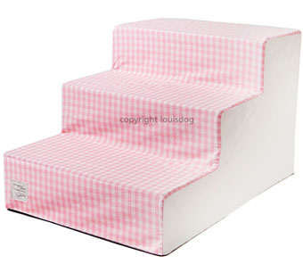 ybgpKi CXhbO Organic cotton step Pink check Louis Dog Xebv I[Kj