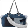 ̃L[obO CXhbO Tosho Bag Fur Denim LouisDog