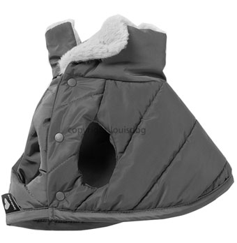 ̕ CXhbO Padded Cape Chacoal Louisdog