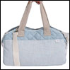 ̃L[obO CXhbO Tote Bag Lin n Den Lucky Blue Denim Louisdog