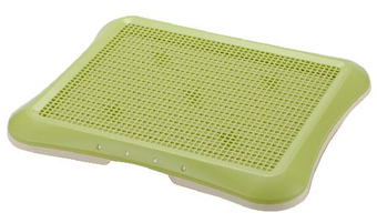 コロル しつけ用メッシュトレー セミワイド グリーン 犬用トイレ リッチェル